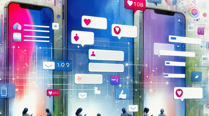 Illustration of iphone thumbnails side by side in a minimal tech setups setting, with a focused mood.