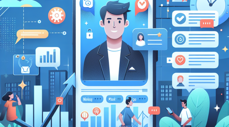 Illustration of app walkthrough on iphone in a urban cityscapes setting, with a determined mood.