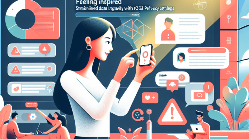 Illustration of user interacting with iphone in a bright daylight studios setting, with a inspired mood.