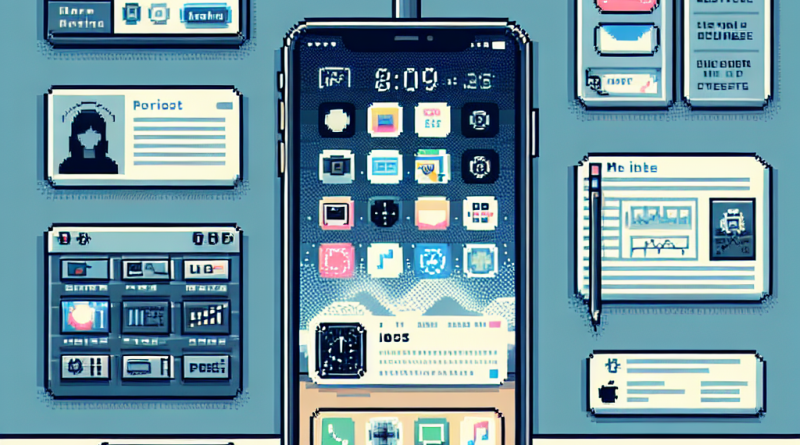 Illustration of ios 26 interface in a minimal tech setups setting, with a focused mood.
