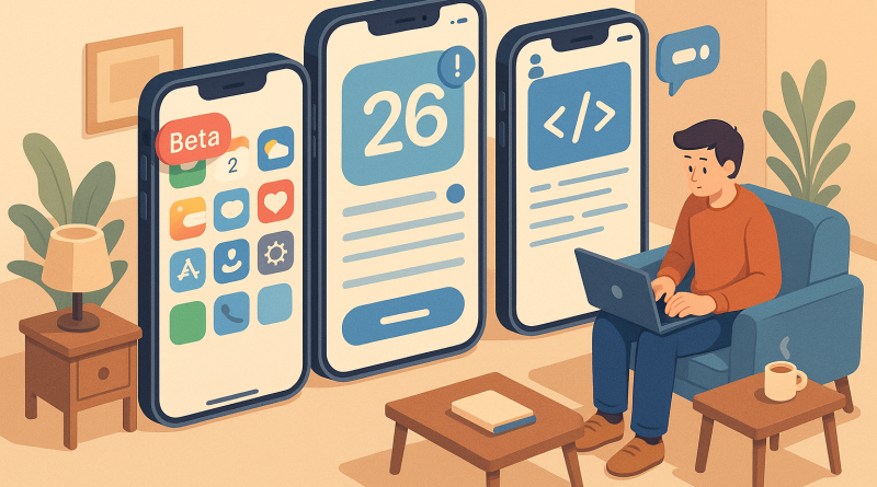 Illustration of iphone thumbnails side by side in a cozy home environments setting, with a determined mood.