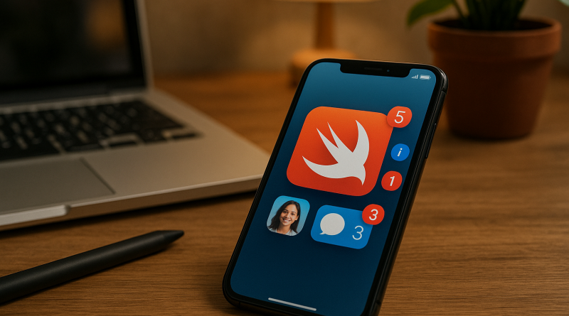 Illustration of iphone on desk in a cozy home environments setting, with a determined mood.
